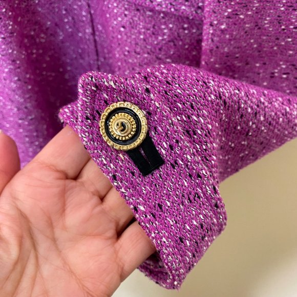 st john santana knit blazer jacket - Picture 5 of 6